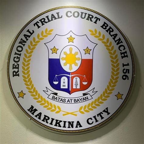 rtc marikina|RTC Branch 156 Marikina City .